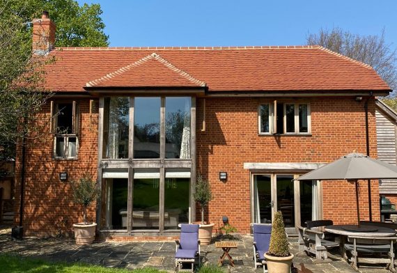 red brick house in wiltshire